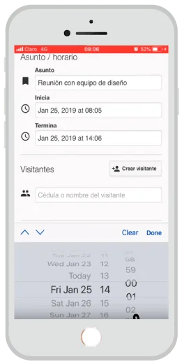 Interface cita Interface cita
